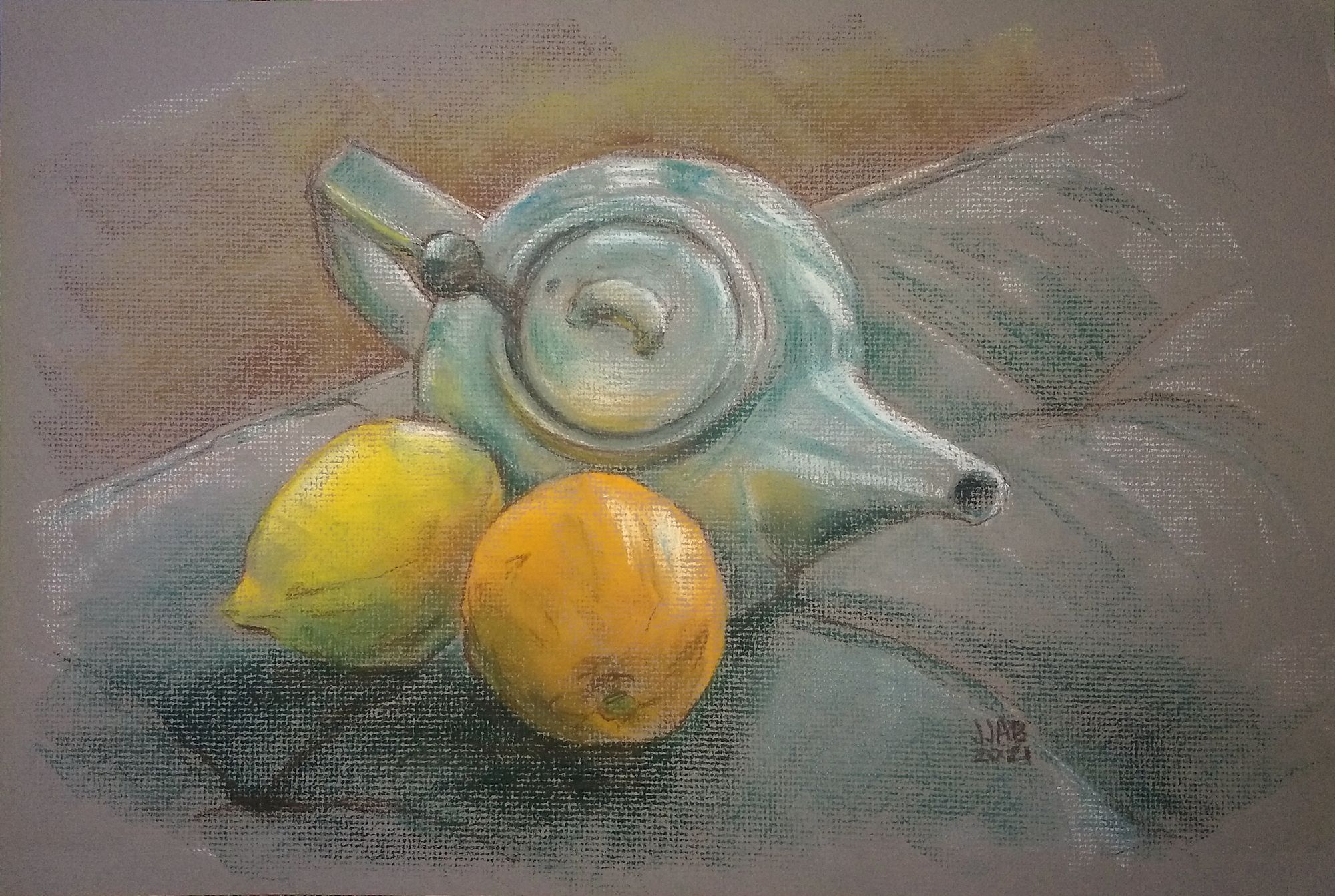 Teapot and Citrus